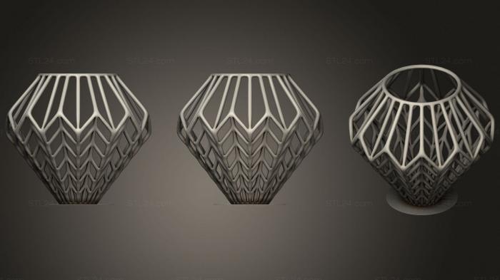Vases (Lux lamp 2, VZ_0649) 3D models for cnc